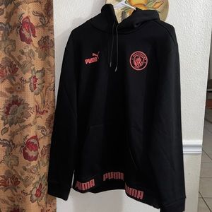 Puma Manchester City Hoodie. Adult Large.